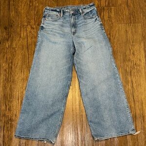 American Eagle Outfitters Light Blue Flare Jeans